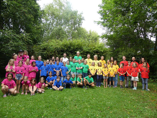 Gruppenfoto von der Freizeit 2024