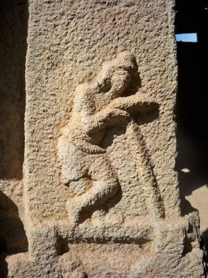 Fries, Achutaraya Tempel, Hampi