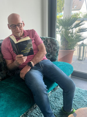 Volker liest in Leipzig © Privatbesitz 2024