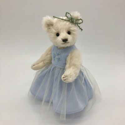 涼しげなシフォンドレス