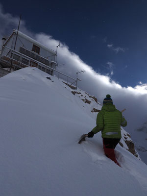 La montagne est rude mais sacrément belle ! Ce matin en remontant vers le refuge.