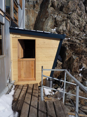 La cabane de rangement est devenue une bien belle cabane !