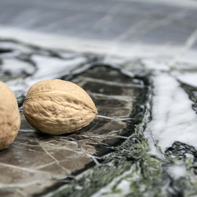 Exclusive coffee table from marble White Beauty
