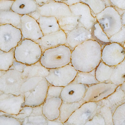 Luxurious wall of natural white onyx 
