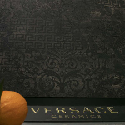 Wall and floor cladding in Versace ceramics
