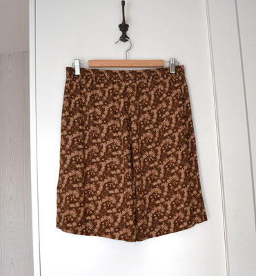 Hosenrock braune-beige-rose