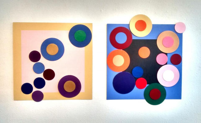 Ellen Roß, Zeitbremse, in der Gruppenausstellung: Zeitverwendung, Haus Metternich 2018. Eine Ausstellung von mehrkunst