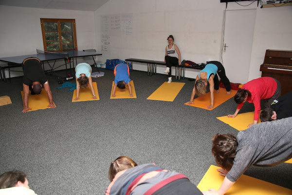 Yoga für Krebskranke Tschamutt 2014