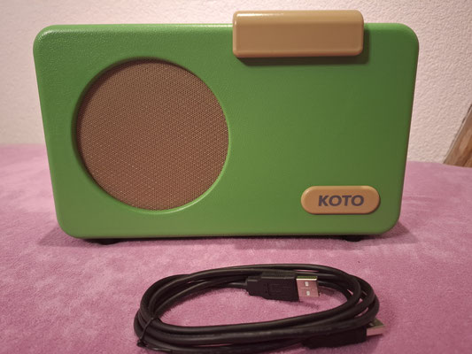 Musikplayer (für Menschen mit Demenz)  mit USB-Stick eigene Lieder speichern     Chf 160.-