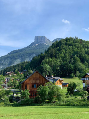 Altaussee mit Blick auf den Loser-Berg im Ausseerland