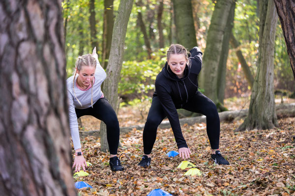 Outdoor Gym Lifestyle Sportshooting im Taunus für "Nina macht dich Fit"