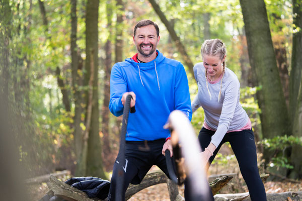 Outdoor Gym Lifestyle Sportshooting im Taunus für "Nina macht dich Fit"