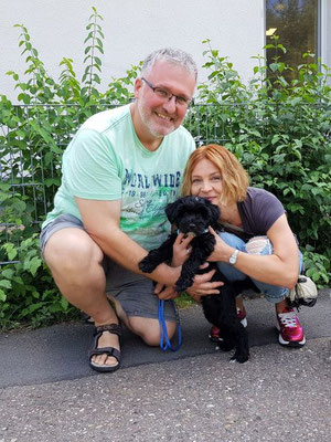 04.08. Elena und Frank mit Jowo