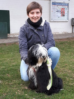 Siegerbild: Alina mit Mihu