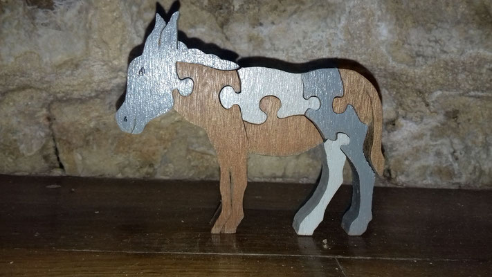 puzzle debout âne