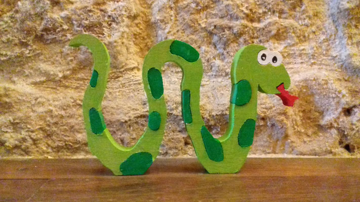 puzzle debout serpent