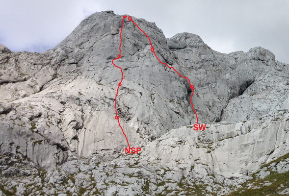 'Neuer Nachmittagsspaziergang' (links), 'Salzburgerweg'  (rechts)