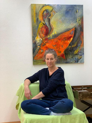 Acrylbilder Und Collagen Sastekunst