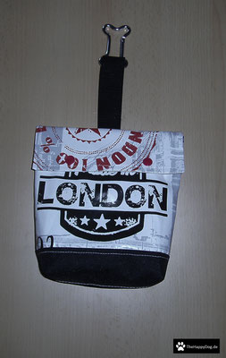 Gassitasche - Gürteltasche - Futterbeutel "Happy London"