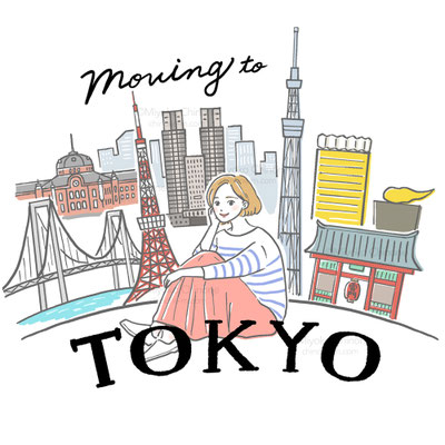 東京のイラスト