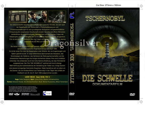 DVD Cover Arbeit für Laser Paradise Dokumentation die Schwelle