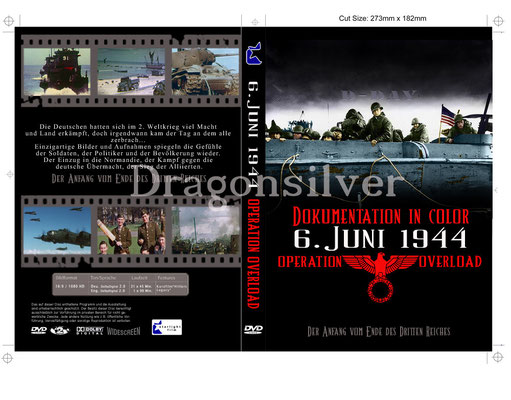 DVD Cover Arbeit für Laser Paradise Dokumentation D-Day