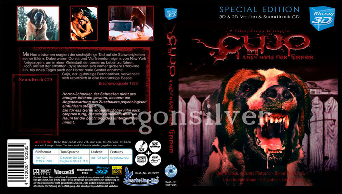 DVD Cover Arbeit für Laser Paradise Cujo