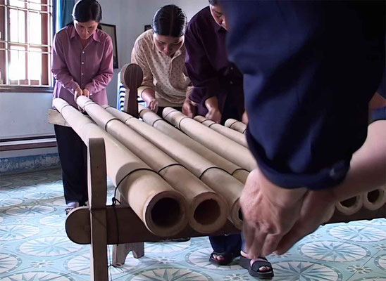 Viêt Nam - Bahnar - Orgue à onde de choc. © Patrick Kersalé 2024.