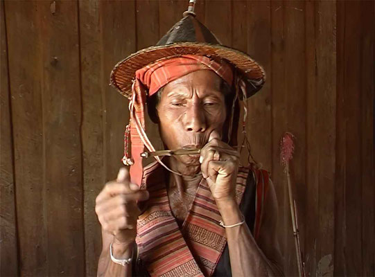 Laos - Oy - Guimbarde. © Patrick Kersalé 2024.