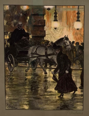 Franz Skarbina - Friedrichstraße in Berlin - 1902