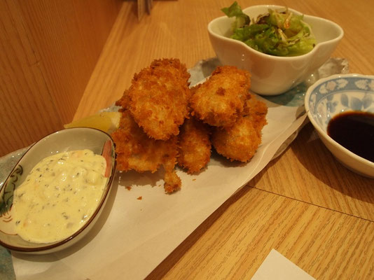 旬菜 和かつきのカキフライ