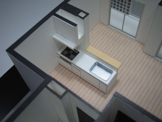 1 50内観模型 建築模型の館