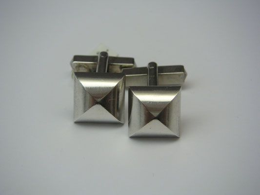 handgearbeitete Manschettenknöpfe aus 925er Sterlingsilber