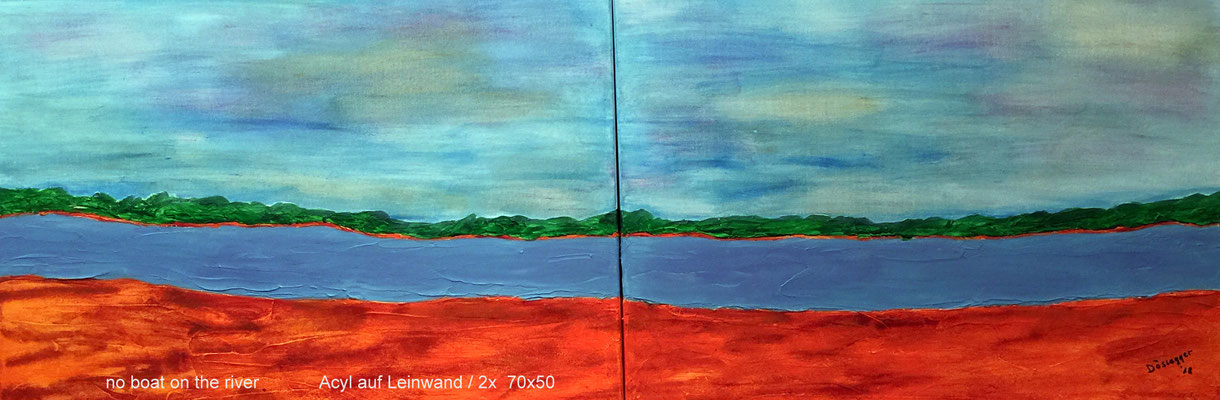 no boat on the river    CHF 720.-