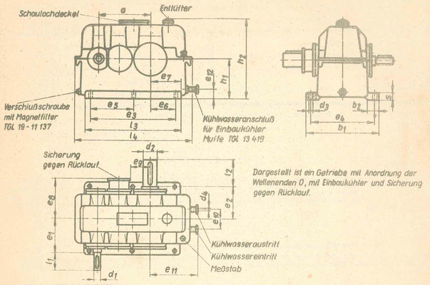 TGL 21811 Reductor Gearbox