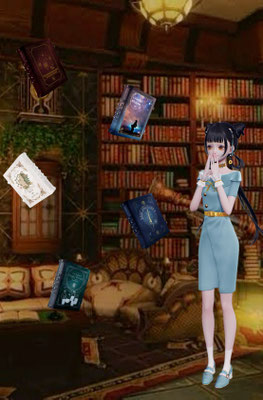 琳「図書館で教科書が飛んできてくれたわ！」