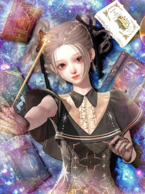 湊「教科書を受け取りました。さっそく魔法を使ってみます」