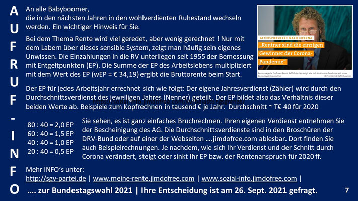 Ein Rentenspezialist