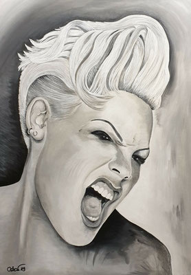 Pinkmania 1 50x70