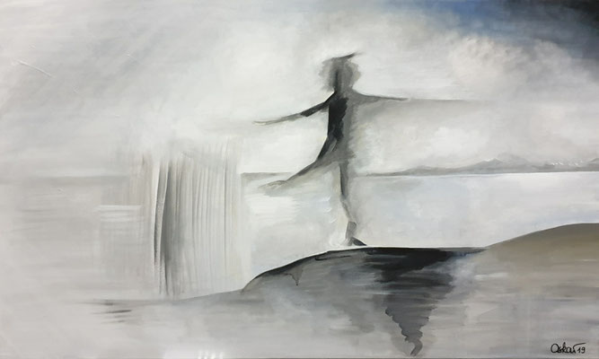 Der Eiskunstläufer 60x100