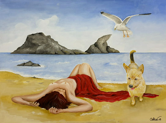 Barney und die Meerjungfrau 60x80