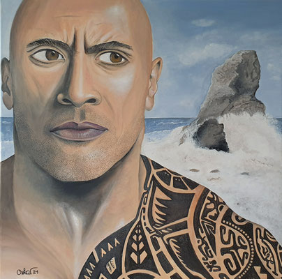 The Rock, Fels in der Brandung 80x80