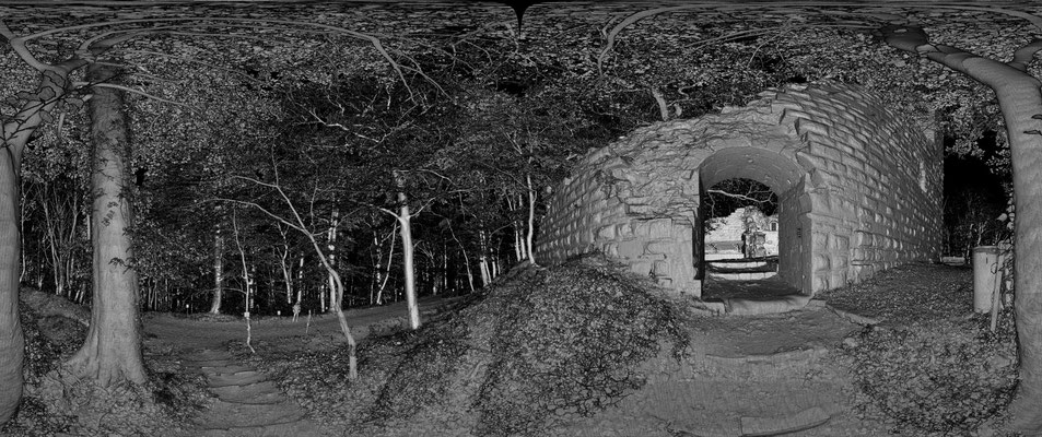 Scannerdaten, 360°-Scan Burgtor aussen