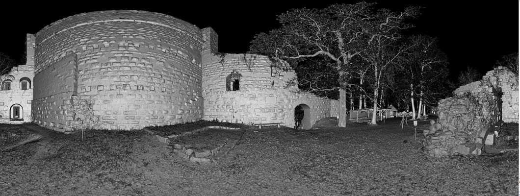 Scannerdaten, 360°-Scan Burg innen
