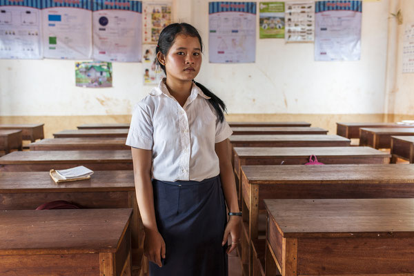 "Equality between boys and girls, fact or fiction?"  Plan Belgium International - Cambodia © François Struzik - simply human 2017