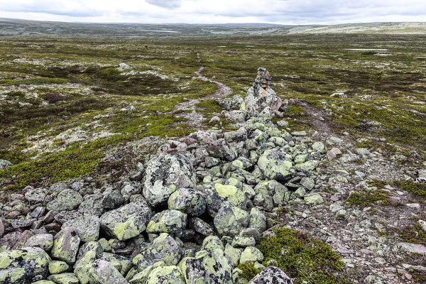 Hiking in Fulufjället, Dalarna, Sweden © François Struzik - simply human 2017