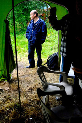 Homeless people camping in Charleroi - Belgium © François Struzik - simply human 2007