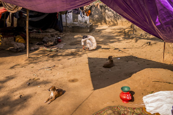 A journey in the land fo shrines - Uttar Pradesh India - © François Struzik - simply human 2016