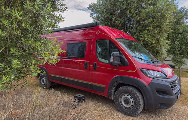 Auf dem Camping Getsemani