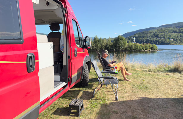 Stellplatz heute Abend